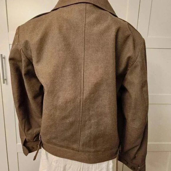 WWII Reproduction Ike Jacket Wool Blend Field Coat 40R ATF Mfg Military - Picture 8 of 9